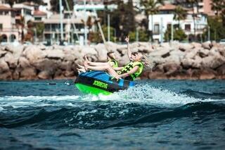 Надуваема водна атракция Jobe Ridge Towable 3 Blue/Green/Black Надуваема водна атракция - 5