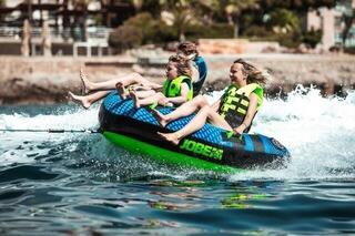 Надуваема водна атракция Jobe Ridge Towable 3 Blue/Green/Black Надуваема водна атракция - 6