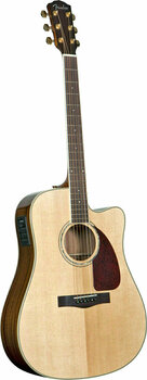 Dreadnought elektro-akoestische gitaar Fender CD-320A SCE Natural - 2
