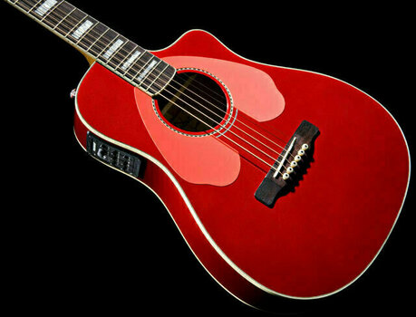 Elektro akustična gitara Fender Dick Dale Signature Kingman SCE Surfin' Red - 2