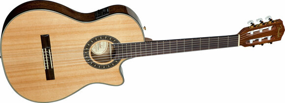 Klasická gitara s elektronikou Fender CN-240 SCE Thinline RW Natural - 3