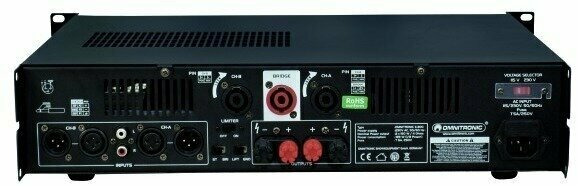 Power amplifier Omnitronic E-600 - 2