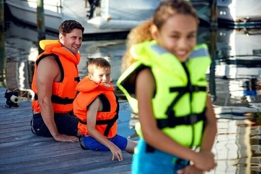 Life Jacket Jobe Comfort Boating Vest Orange M - 3