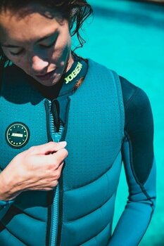 Buoyancy Jacket Jobe Fragment Vest Women Denim Blue XS - 7