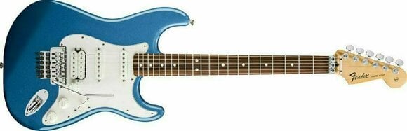 Elektrische gitaar Fender Standard Strat HSS Locking Tremolo RW Lake Placid Blue - 2