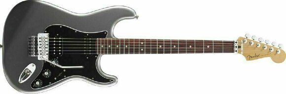 Elektrická gitara Fender Blacktop Strat HH Floyd Rose RW Titanium Silver - 2