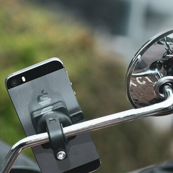 Pouzdro na motorku / Držák na mobil, GPS Oxford CLIQR Mirror Mount - 5