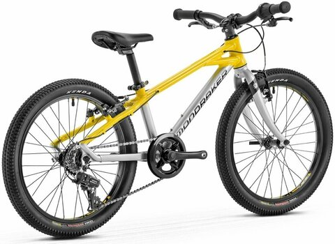 Kids Bike Mondraker Leader 20 Racing Silver/Ohlins Yellow 20" Kids Bike - 3