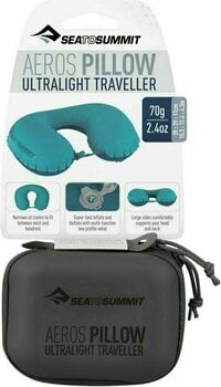 Matratze, Campingmatte Sea To Summit Aeros Ultralight Traveller Grey Kopfkissen - 9