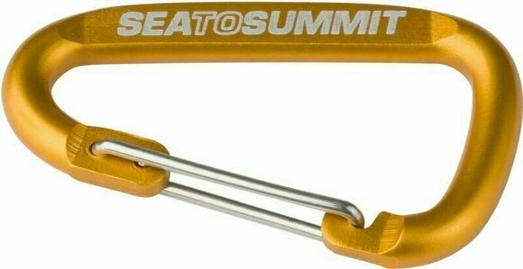 Karbinhakar för klättring Sea To Summit Accessory Carabiner Set Accessory Carabiner Grey/Blue/Orange Wire Straight Gate 4.0 - 4