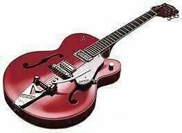 Semiakustická gitara Gretsch G6120SHA TV Setzer Hot Rod Candy Apple Red - 4