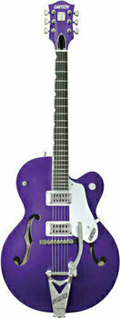 Polu-akustična gitara Gretsch G6120SHP TV Setzer Hot Rod Purple - 3