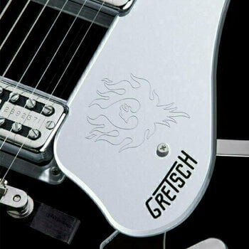 Polu-akustična gitara Gretsch G6136SLBP Brian Setzer Black Phoenix - 4