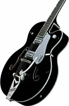 Polu-akustična gitara Gretsch G6136SLBP Brian Setzer Black Phoenix - 5
