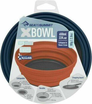 Contenants alimentaires Sea To Summit X-Bowl Navy 650 ml Contenants alimentaires - 6