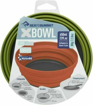 Contenants alimentaires Sea To Summit X-Bowl Olive 650 ml Contenants alimentaires - 6