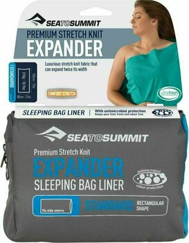 Sleeping Bag Sea To Summit Expander Liner Navy Blue Sleeping Bag - 3