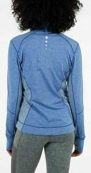 Sacou Sunice Womens Elena Ultralight Stretch Thermal Layers Jacket Blue Stone Melange L - 8
