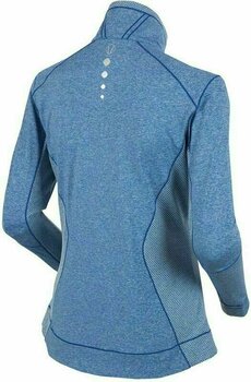 яке Sunice Womens Elena Ultralight Stretch Thermal Layers Jacket Blue Stone Melange M - 2
