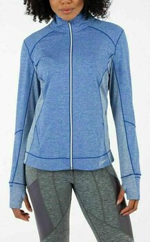 яке Sunice Womens Elena Ultralight Stretch Thermal Layers Jacket Blue Stone Melange M - 5