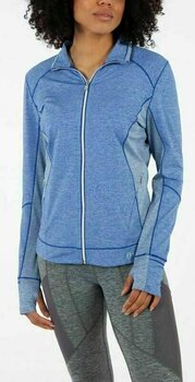 яке Sunice Womens Elena Ultralight Stretch Thermal Layers Jacket Blue Stone Melange M - 6