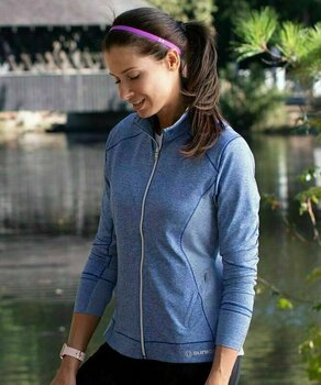 яке Sunice Womens Elena Ultralight Stretch Thermal Layers Jacket Blue Stone Melange M - 9