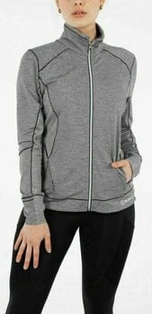 Jacket Sunice Womens Elena Ultralight Stretch Thermal Layers Jacket Charcoal Melange M - 5
