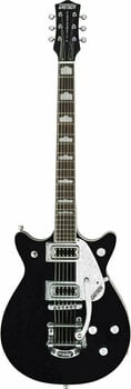 Electric guitar Gretsch G5445T Double Jet with Bigsby RW Black - 2