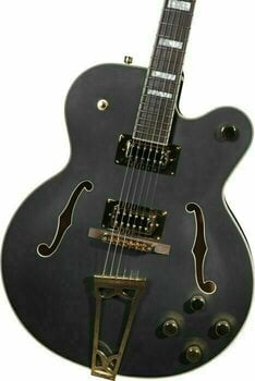 Halvakustisk guitar Gretsch G5191BK Electromatic Tim Armstrong SC RW Sort - 2