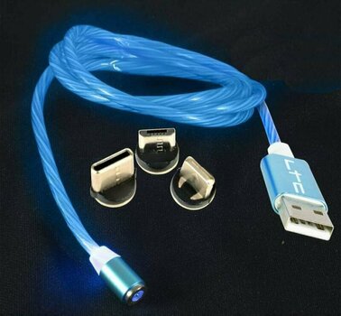 USB Cable LTC Audio Magic-Cable-BL Blue 1 m USB Cable - 3