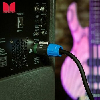Καλώδιο Loudspeaker Monster Cable Prolink Performer 600 20FT Speakon Speaker Cable Μαύρο χρώμα 6 m - 5