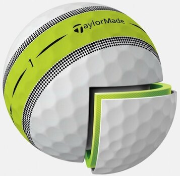Nova loptica za golf TaylorMade Tour Response Golf Balls Stripe 2022 - 4