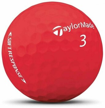 Μπάλες Γκολφ TaylorMade Soft Response Κόκκινο ( παραλλαγή ) Μπάλες Γκολφ - 2