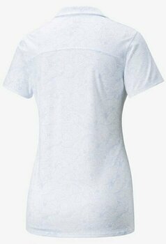 Camisa pólo Puma Mattr Gust O' Wind Polo Bright White/Serenity XS - 2