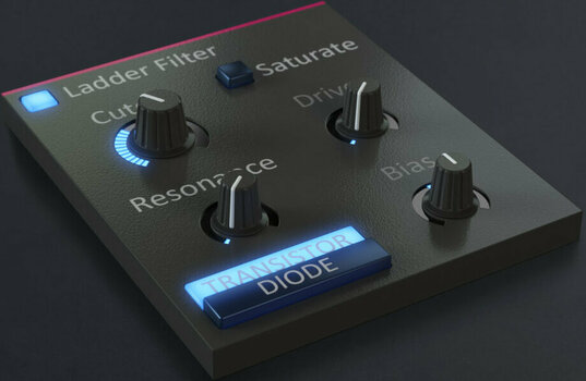 Štúdiový softwarový Plug-In efekt Kilohearts Ladder Filter (Digitálny produkt) - 2
