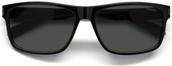 Óculos de desporto Polaroid PLD 2121/S 08A/M9 Black/Grey - 4
