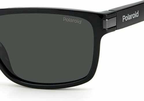 Športové okuliare Polaroid PLD 2121/S 08A/M9 Black/Grey - 5
