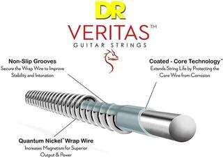 Struny pro elektrickou kytaru DR Strings VTE-10 Veritas 3-Pack Struny pro elektrickou kytaru - 1