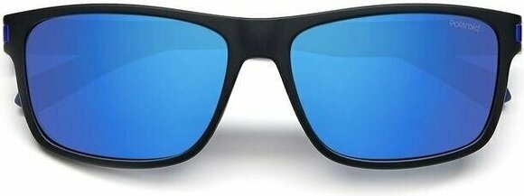 Спортни очила Polaroid PLD 2121/S 5X/0VK Matte Black/Blue - 4