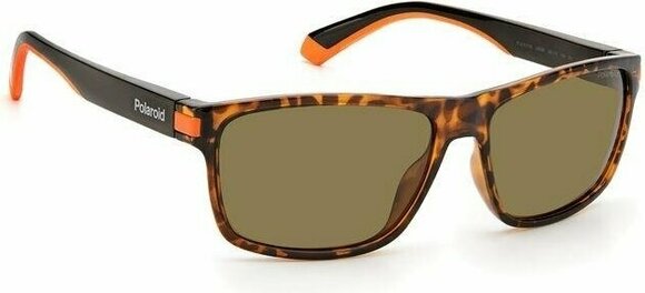 Óculos de desporto Polaroid PLD 2121/S L9G/SP Havana Orange/Brown - 2