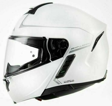 Helm Sena Impulse Glossy White S Helm - 3