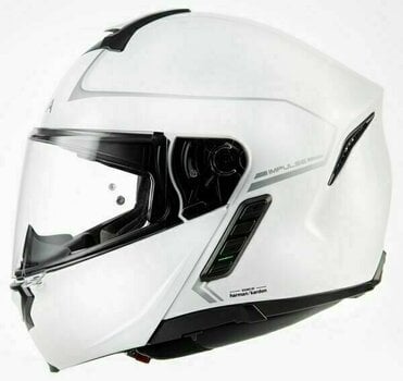 Helm Sena Impulse Glossy White M Helm - 3