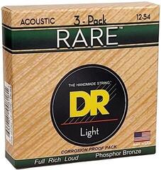Struny pre akustickú gitaru DR Strings RPM-12 Rare 3-Pack Struny pre akustickú gitaru - 1