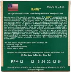 Struny pre akustickú gitaru DR Strings RPM-12 Rare 3-Pack Struny pre akustickú gitaru - 3