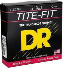 Struny pre elektrickú gitaru DR Strings MT-10 Tite Fit 3-Pack Struny pre elektrickú gitaru - 1