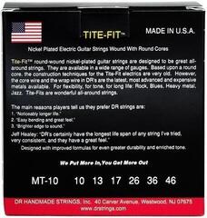 Struny pre elektrickú gitaru DR Strings MT-10 Tite Fit 3-Pack Struny pre elektrickú gitaru - 3