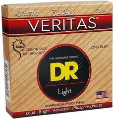 Struny pre akustickú gitaru DR Strings VTA-12 Veritas 3-Pack Struny pre akustickú gitaru - 2