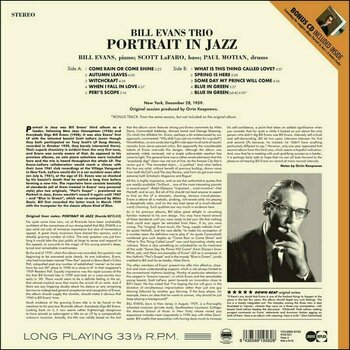 Hanglemez Bill Evans Trio - Portrait In Jazz (LP + CD) - 2