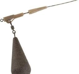 Arpão, pega, tornel de pesca Fox Edges Slik Lead Clip Tail Rubber Size 10 Trans Khaki - 1