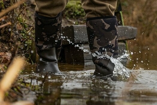 Fishing Boots Fox Fishing Boots Neoprene Boots Camo 44 - 10